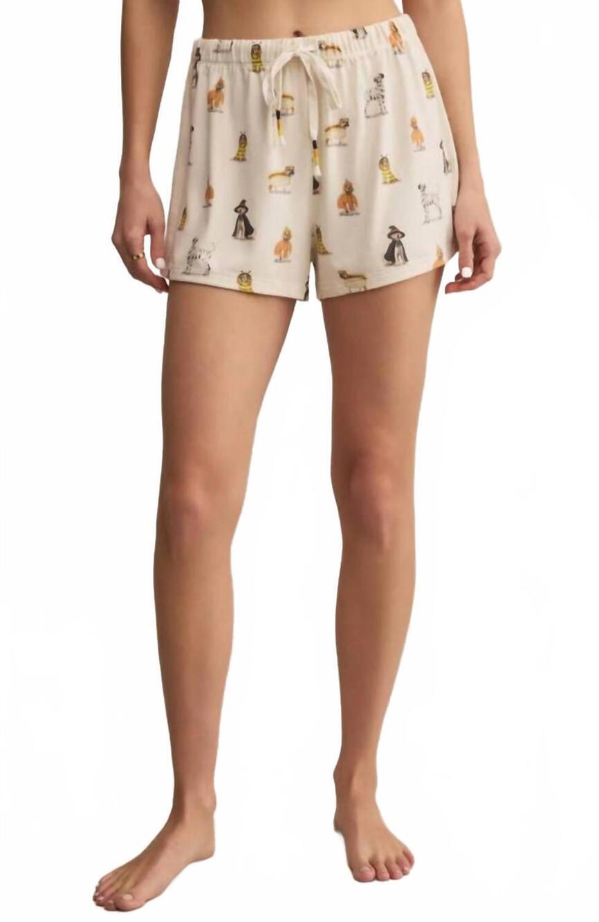 NEW Z SUPPLY women's sammie pup short in vanilla ice